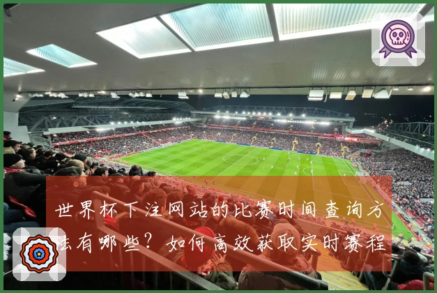 世界杯下注网站的比赛时间查询方法有哪些？如何高效获取实时赛程？